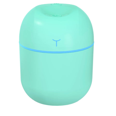 Luftbefeuchter Duftöl Aroma Diffuser Humidifier Dufterfrischer mit LED Licht Minz Grün