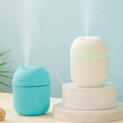 Luftbefeuchter Duftöl Aroma Diffuser Humidifier Dufterfrischer mit LED Licht Weiß